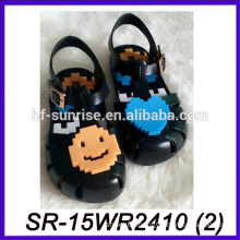 cute pvc sandals transparent sandals plastic transparent sandals